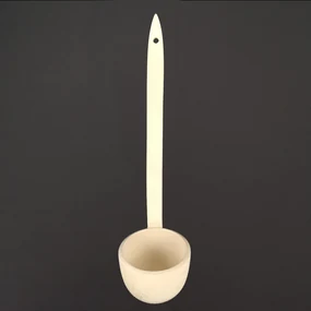 AMADEA Drevená naberačka, masívne drevo, dĺžka 38 cm
