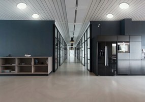 ECOLIGHT LED stropné svietidlo 2xE27 s pohybovým senzorom - sklo