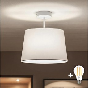 Brilagi - LED Prisadený luster CERIA 1xE27/60W/230V pr. 30 cm biela
