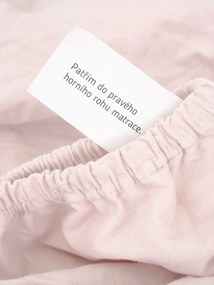 Jersey plachta Classic 140 x 200 cm – staroružová