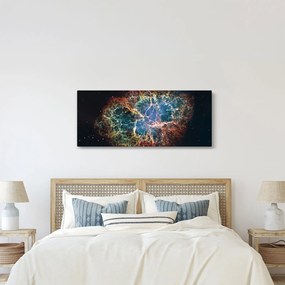 Obraz - Krabie hmlovina (120x50 cm)