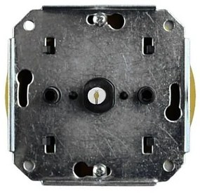 Elhard Okrúhly keramický otočný vypínač č.6/č.1, čierny KV1106B