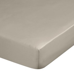 MAKOSATÉNOVÉ PRESTIERADLO DINA 100X200 CM, VÝŠKA 25 CM BÉŽOVÉ