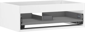 Mexen Box-A, závesná skrinka 70 cm, 1 zásuvka, biela matná, 91AX0-0700-235-1-01