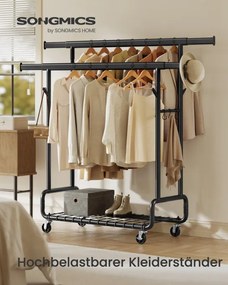 Vešiakový stojan na kolieskach HSR015B01