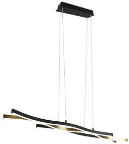 LED závesné osvetlenie Trio Blaze mosadz 341210308