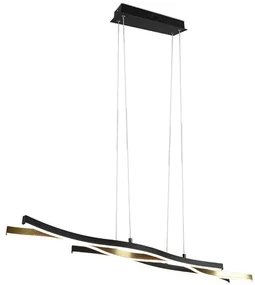 LED závesné osvetlenie Trio Blaze mosadz 341210308