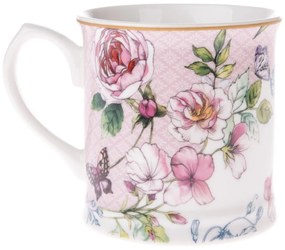 Porcelánový hrnček Roses, 400 ml