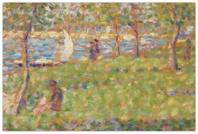 Obraz - Georges Seurat, Study for "La Grande Jatte", reprodukcia (90x60 cm)