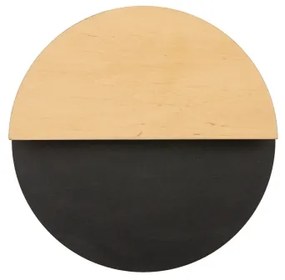 LED Nástenné svietidlo LUNA LED/7W/230V pr. 26 cm čierna/béžová