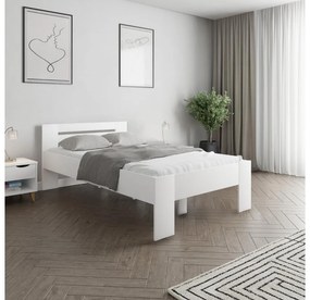 Jednolôžková posteľ 120x200 cm Boyard (biela). Vlastná spoľahlivá doprava až k Vám domov. 1119504