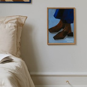 The Poster Club Plagát Boots and Blues by Hanna Peterson 30x40 cm