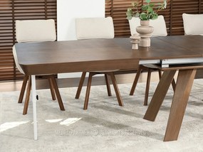 Jedálenský stôl Obviamente (orech). Akcia -10%. Vlastná spoľahlivá doprava až k Vám domov. 1137151