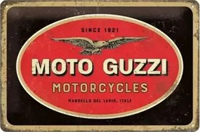 Plechová ceduľa Moto Guzzi Motorcycles