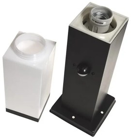 Vonkajšia lampa so senzorom SOPPA 1xE27/60W/230V IP44 45 cm čierna