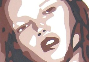 Ručne maľovaný POP Art obraz Kate Moss | rôzne rozmery
