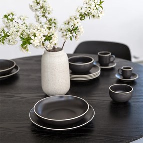 Set tanierov 18 ks — Elements Yin &amp; Yang black - W0224