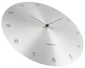 Karlsson 5888SI dizajnové nástenné hodiny