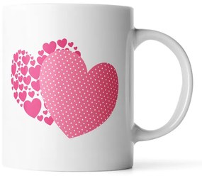 Sablio Hrnček Srdce - 890 ml - XXL