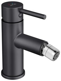 JIKA H3412F17161101 - Bidetová batéria MIO 14,7 cm matná čierna