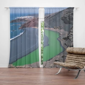 Sablio Záves Čierne Pobrežie: 2 ks 140x250 cm