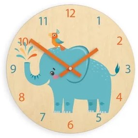 Sammer Detská hodina na stenu s motívom slona Slon