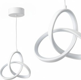 Toolight Toolight, LED závesné osvetlenie 13W, 500lm, 4000K, APP1783-CP, biela, OSW-08969