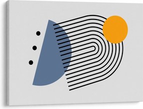 Obraz - Minimalistická abstrakcia N⁰2 (70x50 cm)