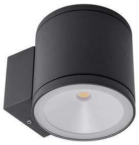 Redo 9594 - LED vonkajšie nástenné svietidlo ETA LED/6W/230V 3000K IP54 antracit