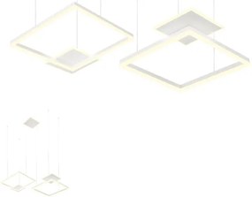 Redo 01-2614 - LED stmievateľný luster na lanku SIGUA LED/137W/230V CRI 90 biela