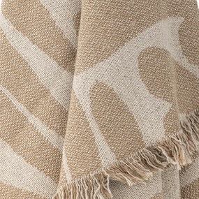 Bloomingville Prehoz z recyklovanej bavlny Alk Brown 130 x 160 cm