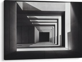 Obraz - Štvorcový tunel (70x50 cm)