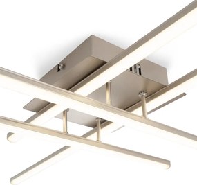 Brilagi - LED stropné svietidlo STRIPES LED/37W/230V strieborné