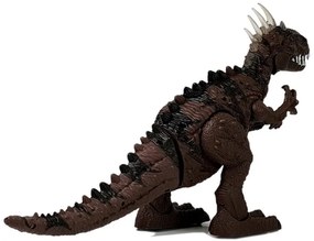 LEAN TOYS Dinosaurus Tyrannosaurus Rex na batérie s vajíčkami - hnedý