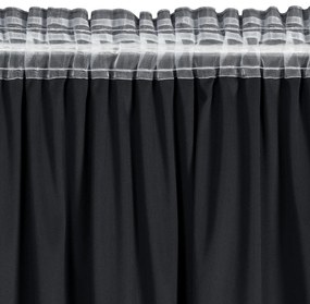 ZATEMŇOVACÍ ZÁVES NA PÁSKE CARLI 140X270 CM ČIERNA