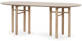 Oválny jedálenský stôl Teulat Junco, dĺžka 200 cm