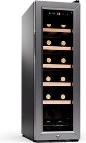 Klarstein Shiraz Premium Smart, Chladnička na víno, 12 Slim na 12 fliaš