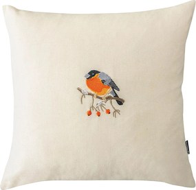 Obliečka na vankúš Robin on Branch 43x43 cm