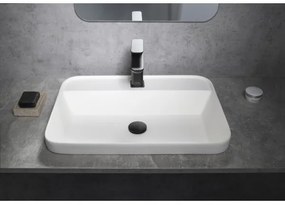 Sapho - Zapustené umývadlo 55x39 cm keramika/biela