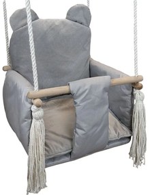 Detská hojdačka LULLABY - ŠEDÁ