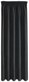 ZÁVES NA PÁSKE RITA 140X270 CM 140X270 CM ČIERNA