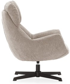 Krémové kreslo Odette – Marckeric