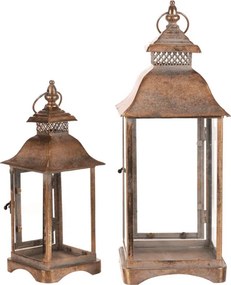 Set dvoch lampášov zlatý FUP533 (2 ks)