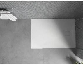 Mexen Bert, SMC obdĺžniková sprchová vanička 110 x 70 cm, biela, 4K107011