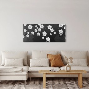Obraz - Kvety na vetvách (120x50 cm)
