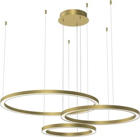 LED Luster na lanku GALAXIA LED/85W/230V zlatá