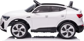LEAN CARS Elektrické autíčko Audi E-Tron QLS-6688 LED MP3 biele