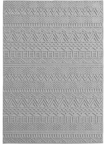 Koberec HELIX 3D Boho sivý