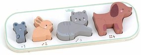 Vilac Vkladacie puzzle Učím sa počítať zvieratkáSarah Betz