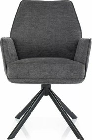 SI Stolička Hugo Brego tmavo šedá